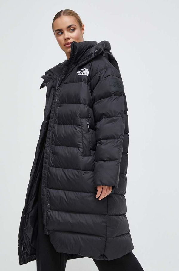 The North Face Jakna The North Face za žene, boja: crna, za zimu, oversize