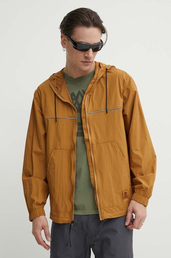 Timberland Jakna Timberland za muškarce, boja: smeđa, za prijelazno razdoblje, TB0A5REXP471