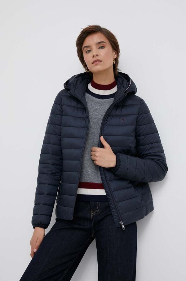 Tommy Hilfiger Jakna Tommy Hilfiger za žene, boja: tamno plava, za prijelazno razdoblje