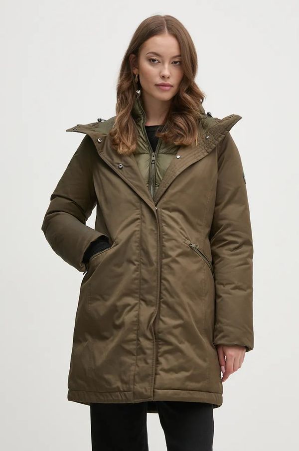 Tommy Hilfiger Jakna Tommy Hilfiger za žene, boja: zelena, za zimu, WW0WW43121