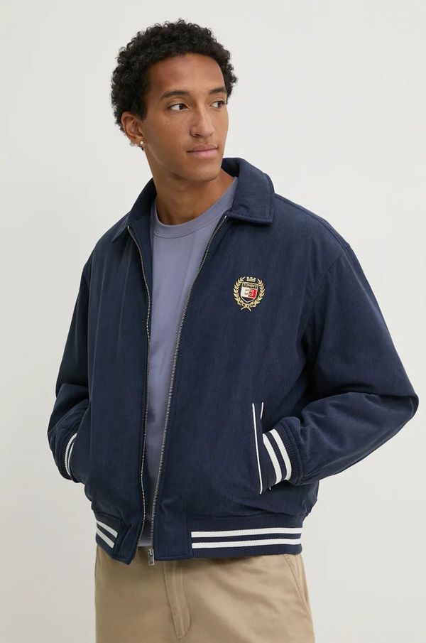 Tommy Jeans Jakna Tommy Jeans za muškarce, boja: tamno plava, za prijelazno razdoblje, DM0DM19626