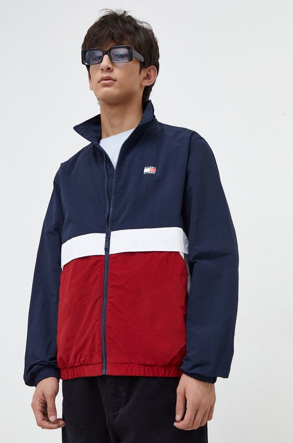 Tommy Jeans Jakna Tommy Jeans za muškarce, boja: tamno plava, za prijelazno razdoblje