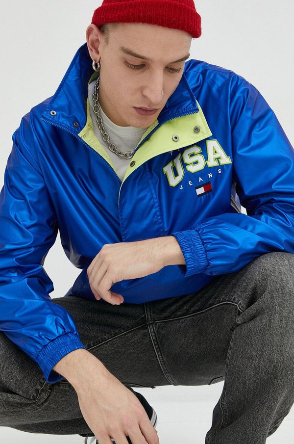 Tommy Jeans Jakna Tommy Jeans za muškarce, za prijelazno razdoblje, oversize