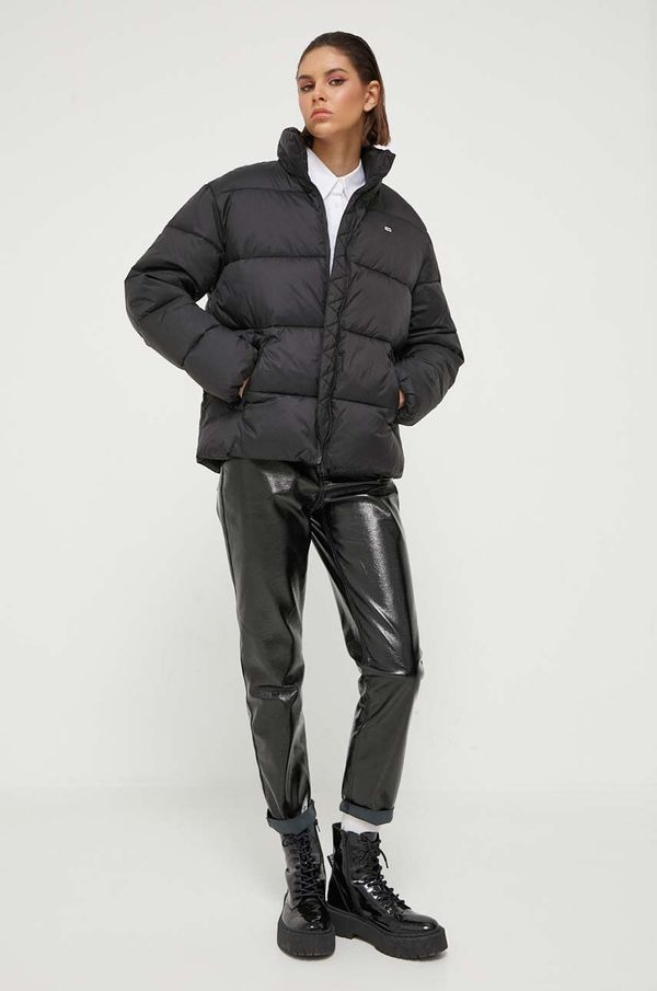Tommy Jeans Jakna Tommy Jeans za žene, boja: crna, za zimu