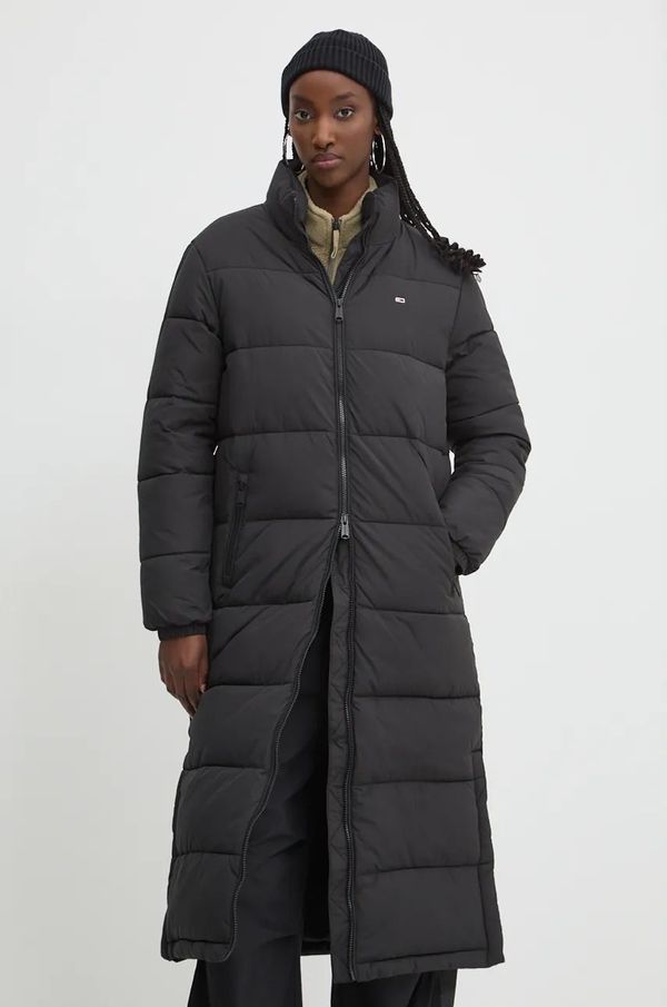 Tommy Jeans Jakna Tommy Jeans za žene, boja: crna, za zimu, DW0DW19918