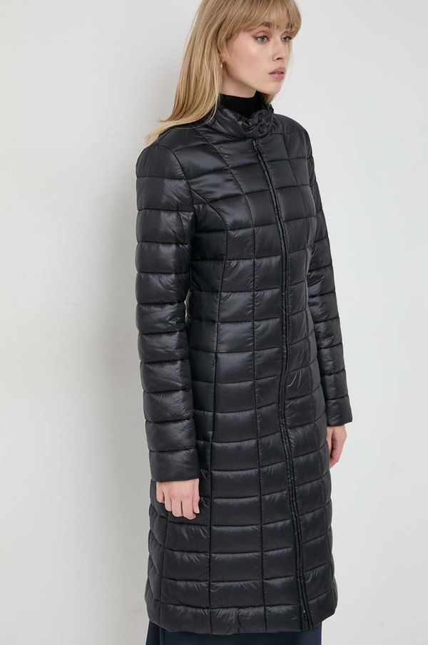 Trussardi Jakna Trussardi za žene, boja: crna, za prijelazno razdoblje