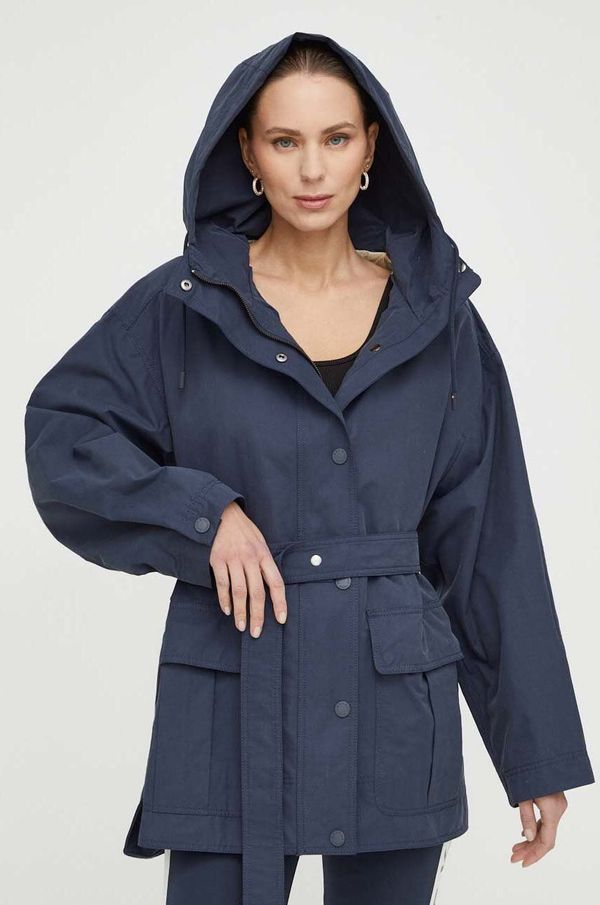 Weekend Max Mara Jakna Weekend Max Mara za žene, boja: tamno plava, za prijelazno razdoblje
