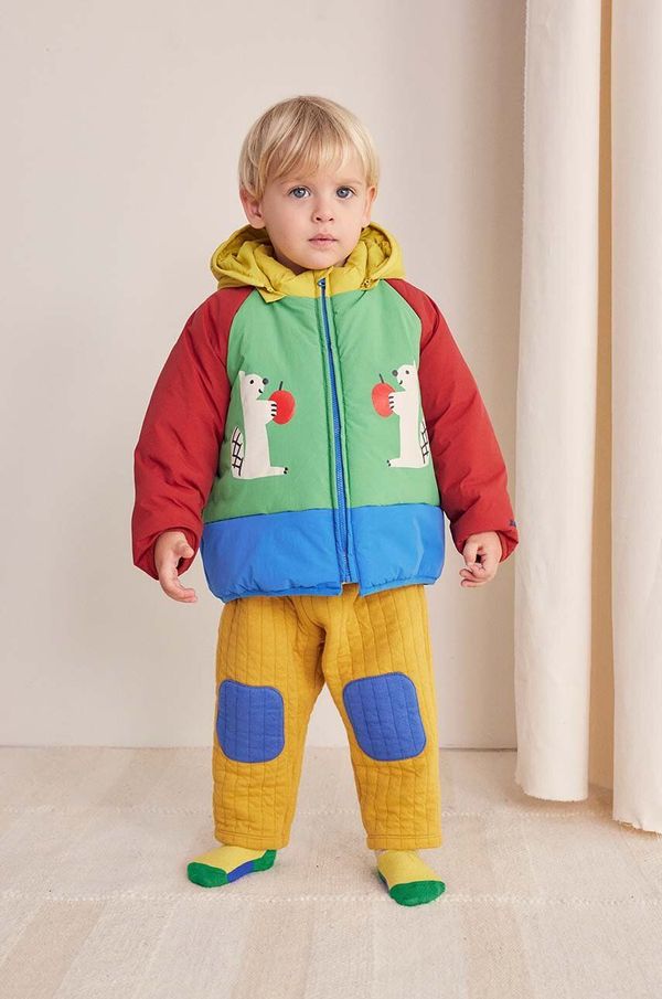 Bobo Choses Jakna za bebe Bobo Choses Hungry Squirrel boja: zelena, 224AB096