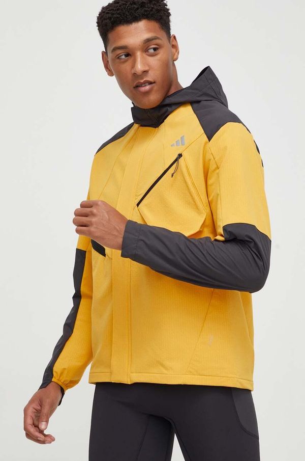 adidas Performance Jakna za trčanje adidas Performance boja: žuta, za prijelazno razdoblje