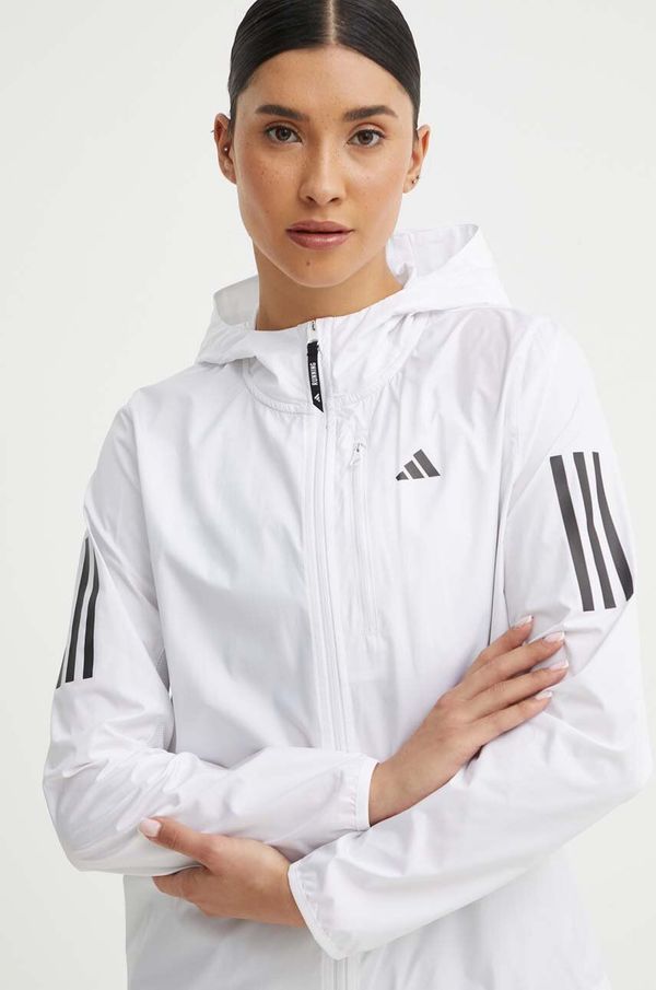 adidas Performance Jakna za trčanje adidas Performance Own The Run Base boja: bijela, za prijelazno razdoblje, IK7445
