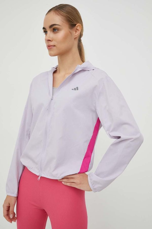 adidas Performance Jakna za trčanje adidas Performance Run It boja: ljubičasta, za prijelazno razdoblje