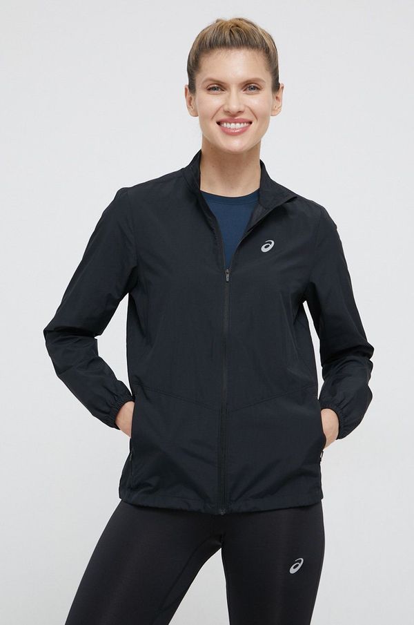 Asics Jakna za trčanje Asics boja: crna, za prijelazno razdoblje
