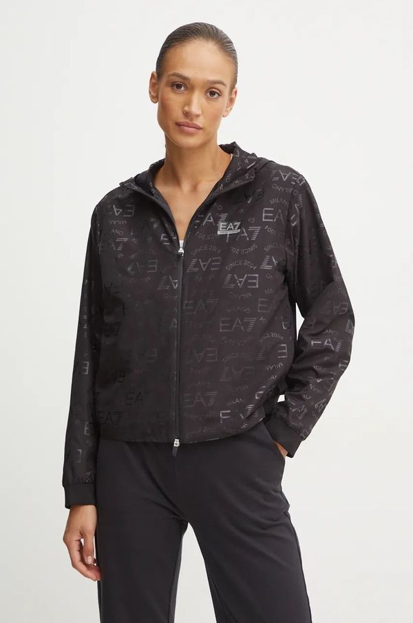 EA7 Emporio Armani Jakna za trening EA7 Emporio Armani boja: crna, za prijelazno razdoblje, TNP6Z.6DTB02