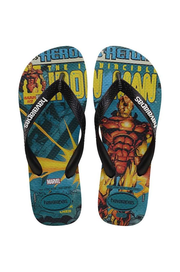 Havaianas Japanke Havaianas TOP MARVEL za muškarce, boja: crna, 4147012.5266