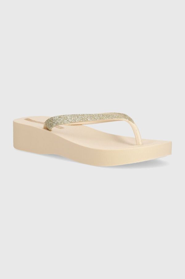 Ipanema Japanke Ipanema MESH CHIC PL za žene, boja: bež, s platformom, 83386-AR596