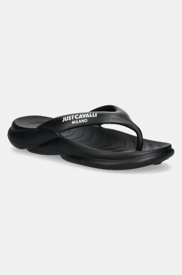 Just Cavalli Japanke Just Cavalli za muškarce, boja: crna, 78QA3SU1ZG257899