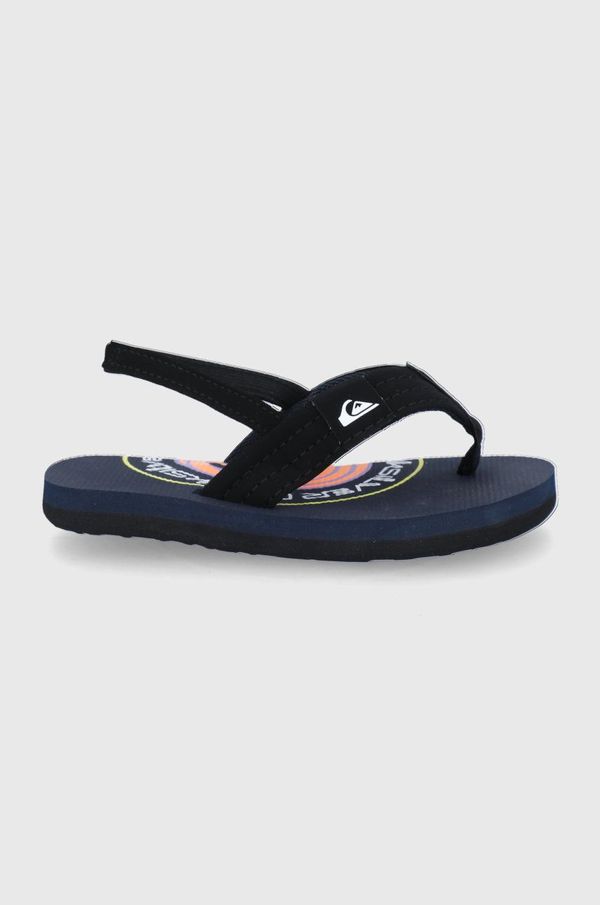 Quiksilver Japanke Quiksilver za žene, boja: crna, ravna potpetica