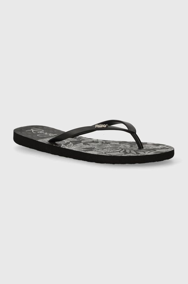 Roxy Japanke Roxy Viva za žene, boja: crna, ravni potplat, ARJL100683