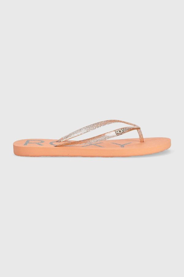 Roxy Japanke Roxy Viva za žene, boja: narančasta, ravni potplat, ARJL100873