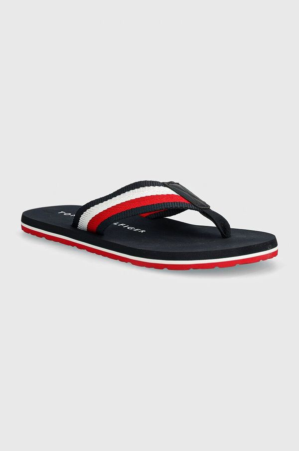 Tommy Hilfiger Japanke Tommy Hilfiger COPRORATE HILFIGER BEACH SANDAL za muškarce, boja: tamno plava, FM0FM05094