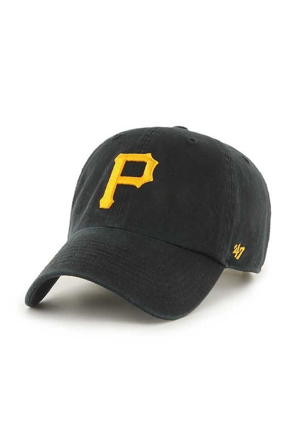 47 brand Kapa 47 brand MLB Pittsburgh Pirates boja: crna, s aplikacijom