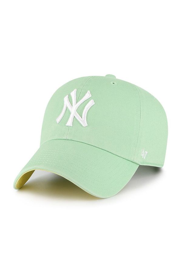 47brand Kapa 47brand Los Angeles Dodgers boja: zelena, s aplikacijom