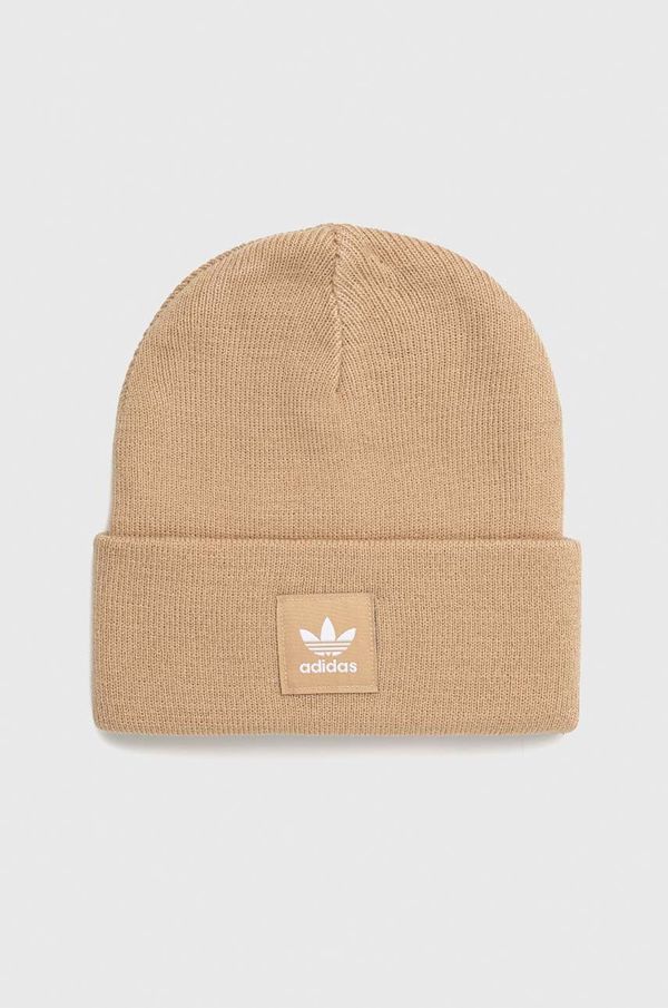 adidas Originals Kapa adidas Originals boja: bež,
