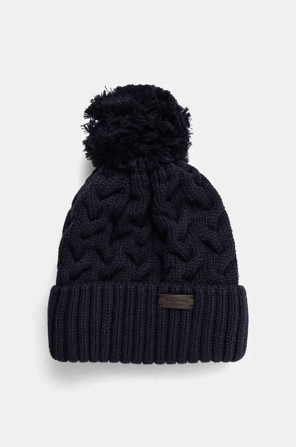 Barbour Kapa Barbour boja: tamno plava, od debelog pletiva, MHA0701