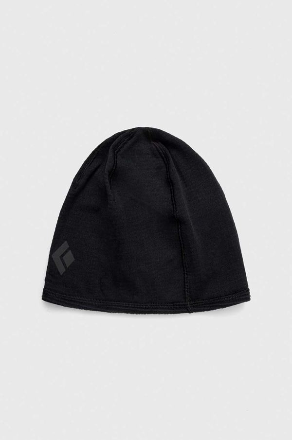 Black Diamond Kapa Black Diamond Active boja: crna, od tanke pletenine