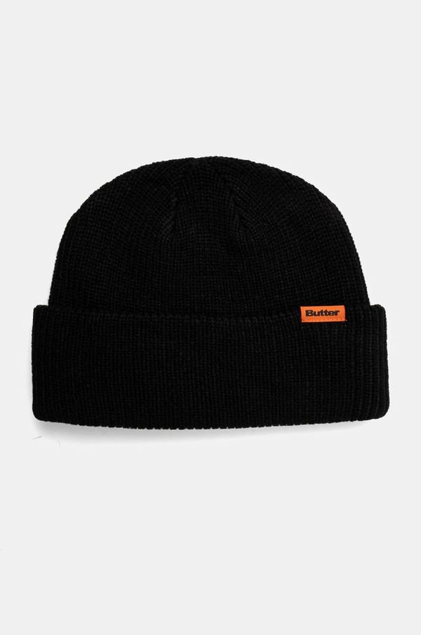 Butter Goods Kapa Butter Goods Tall Wharfie Beanie boja: crna, BG243811