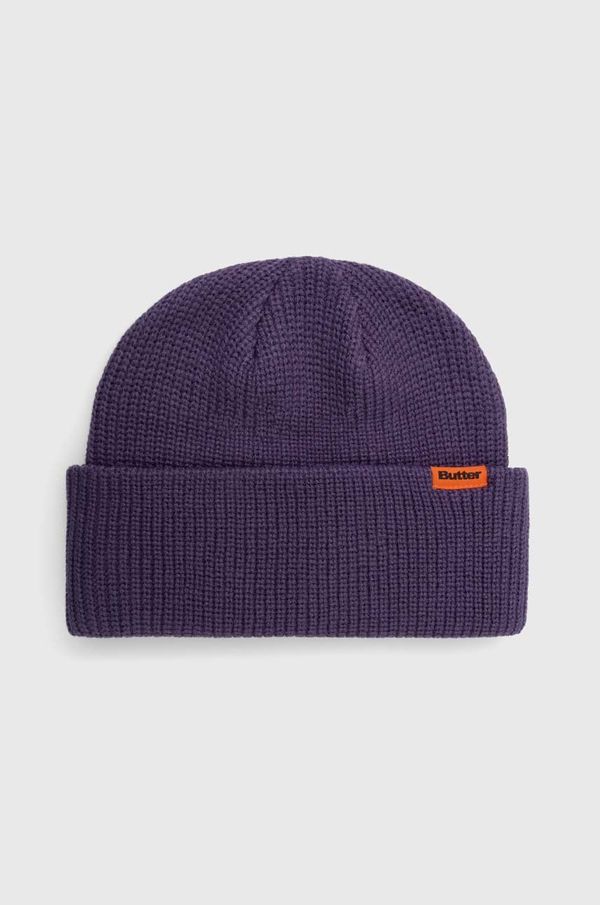 Butter Goods Kapa Butter Goods Tall Wharfie Beanie boja: ljubičasta, BGQ3235804