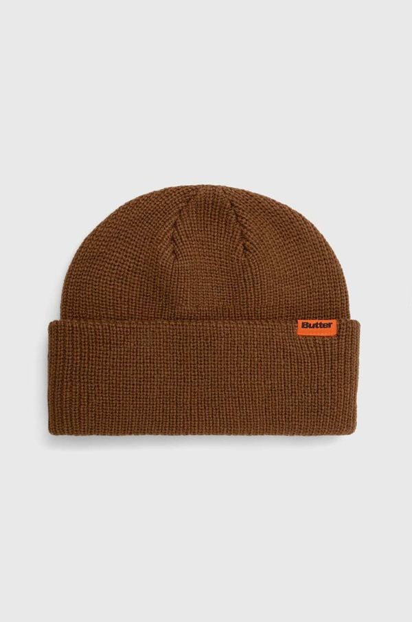 Butter Goods Kapa Butter Goods Tall Wharfie Beanie boja: smeđa, BGQ3235803