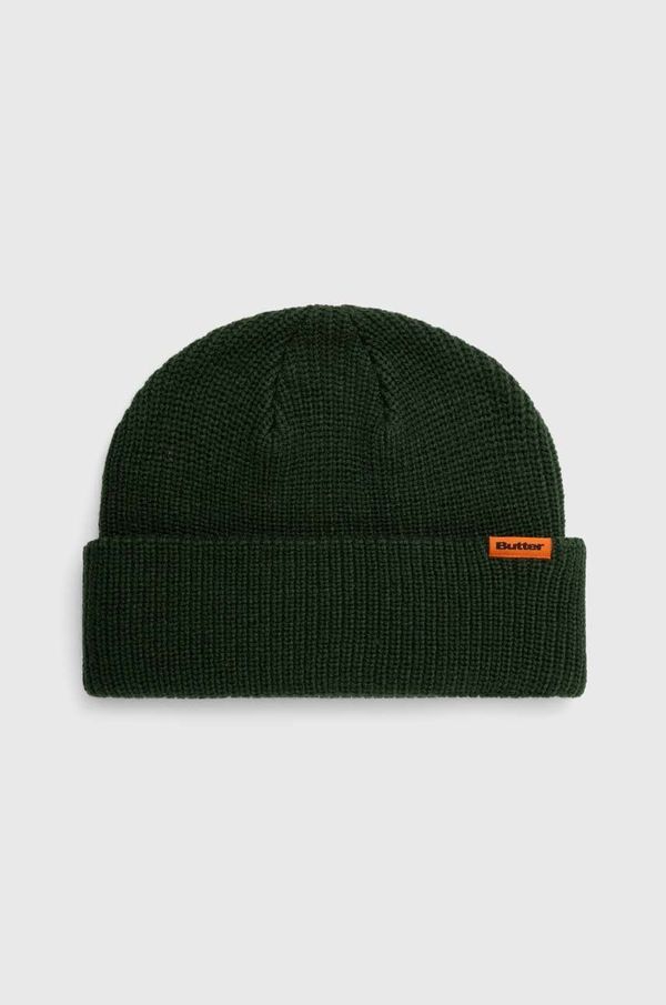 Butter Goods Kapa Butter Goods Tall Wharfie Beanie boja: zelena, BGQ423D14204