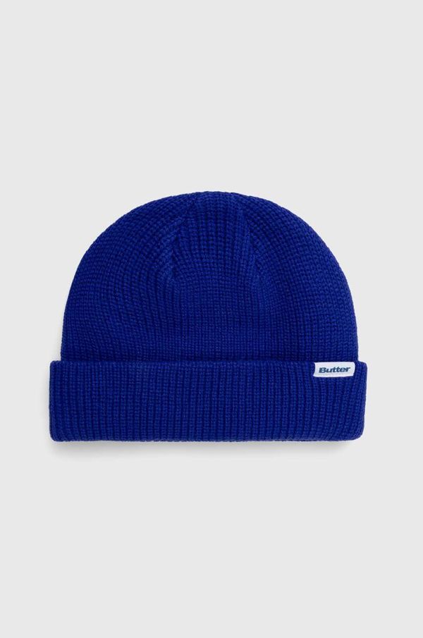 Butter Goods Kapa Butter Goods Wharfie Beanie boja: tamno plava, BGQ3235706