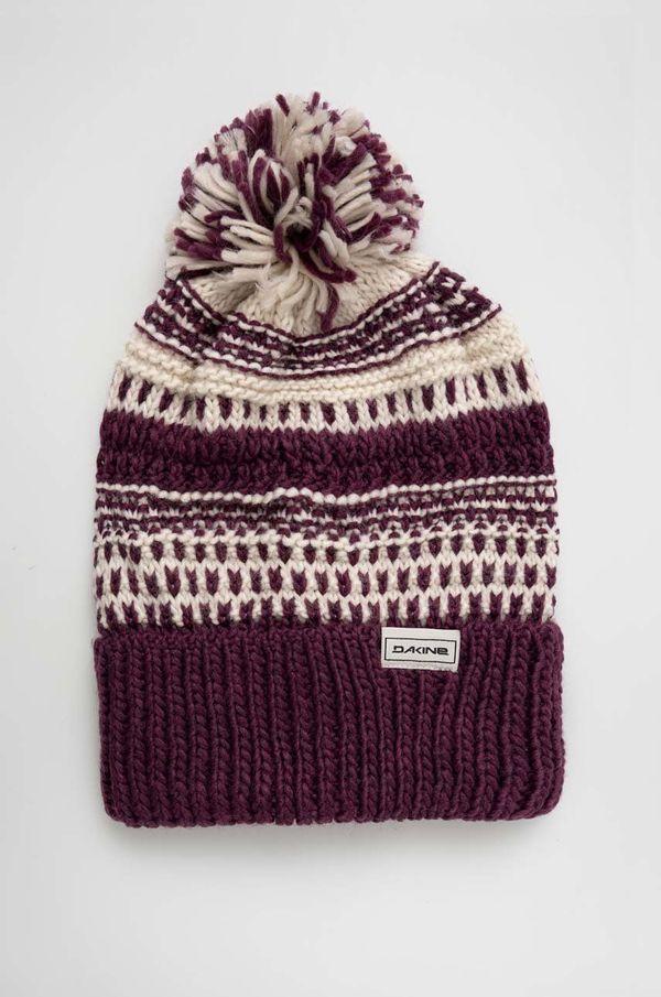 Dakine Kapa Dakine Davina Beanie boja: ljubičasta, od debele pletenine
