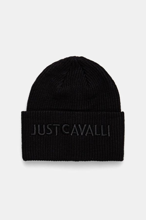 Just Cavalli Kapa Just Cavalli boja: crna, 77QAZK03 ZG327