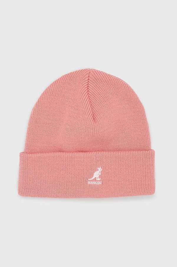 Kangol Kapa Kangol boja: ružičasta, od debele pletenine