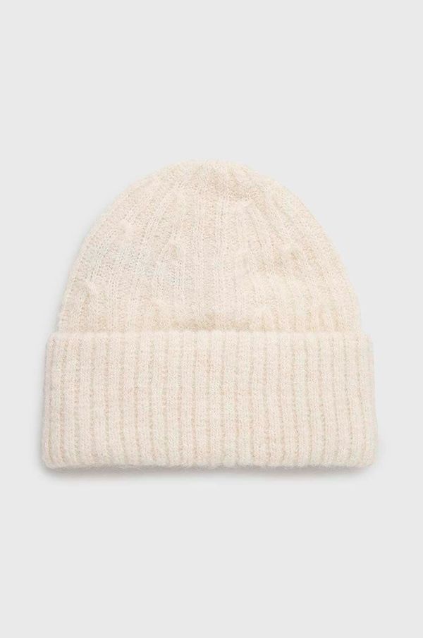 American Vintage Kapa s dodatkom vune American Vintage Bonnet boja: bež