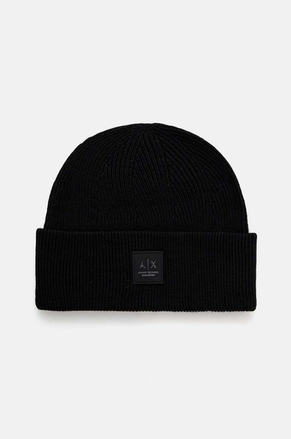 Armani Exchange Kapa s dodatkom vune Armani Exchange boja: crna, XM000007 AF10135