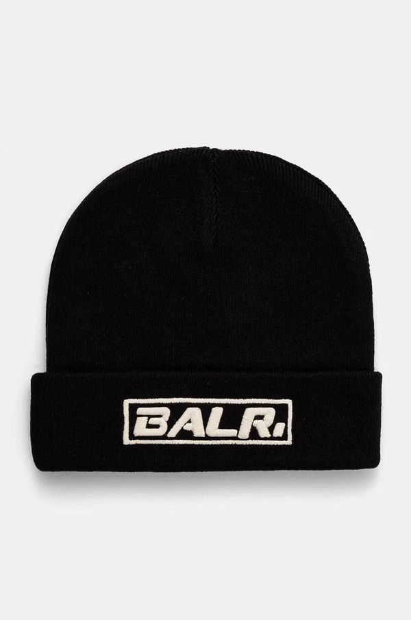 BALR. Kapa s dodatkom vune BALR. The Club boja: crna, B6120 1010
