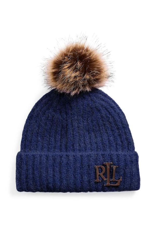 Lauren Ralph Lauren Kapa s dodatkom vune Lauren Ralph Lauren boja: tamno plava, od debelog pletiva, 454960080