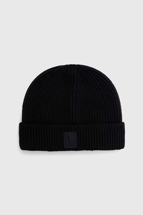 Neil Barrett Kapa s dodatkom vune Neil Barett FISHERMAN BEANIE boja: crna, PBCP335.V9505.9600