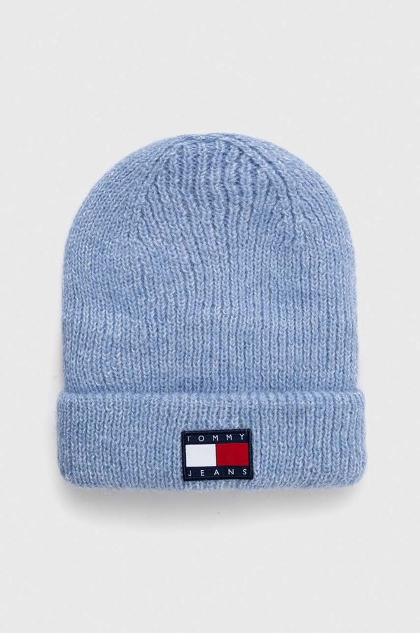 Tommy Jeans Kapa s dodatkom vune Tommy Jeans od debelog pletiva