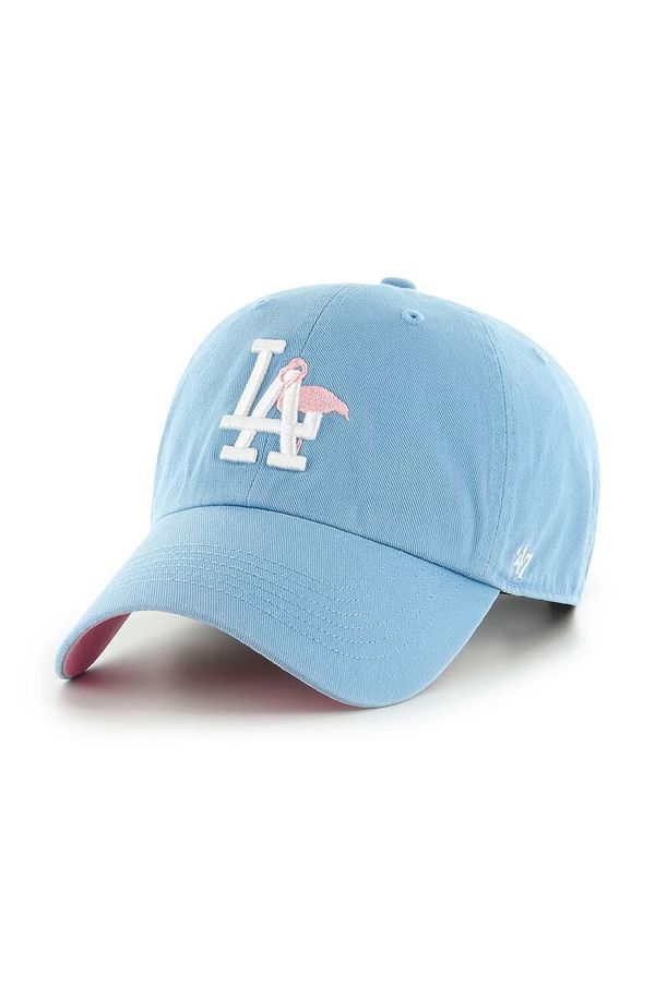 47 brand Kapa sa šiltom 47 brand MLB Los Angeles Dodgers s aplikacijom, B-ICACL12GWS-CO