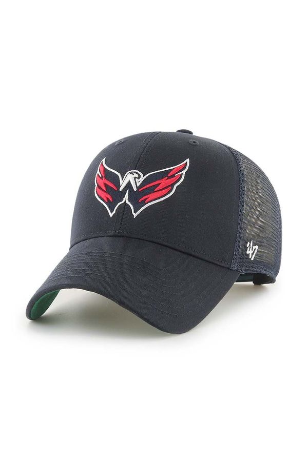 47 brand Kapa sa šiltom 47 brand NHL Washington Capitals boja: tamno plava, s aplikacijom, H-BRANS20CTP-NYA