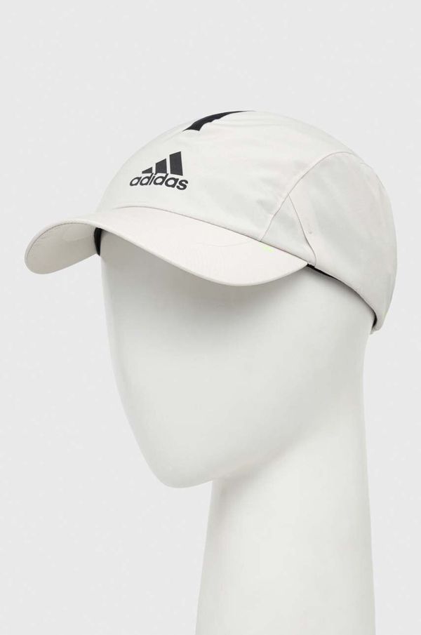 adidas Kapa sa šiltom adidas boja: bež, s aplikacijom