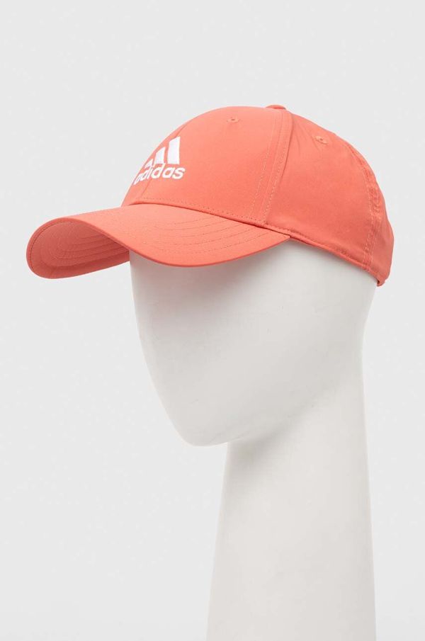 adidas Kapa sa šiltom adidas boja: ružičasta, s aplikacijom