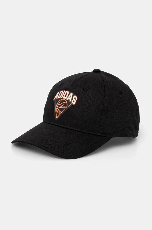 adidas Kapa sa šiltom adidas HOOPS CAP boja: crna, s tiskom, JE3775