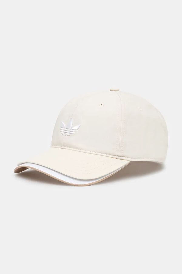 adidas Originals Kapa sa šiltom adidas Originals Adicolor boja: bež, bez uzorka, IX9789