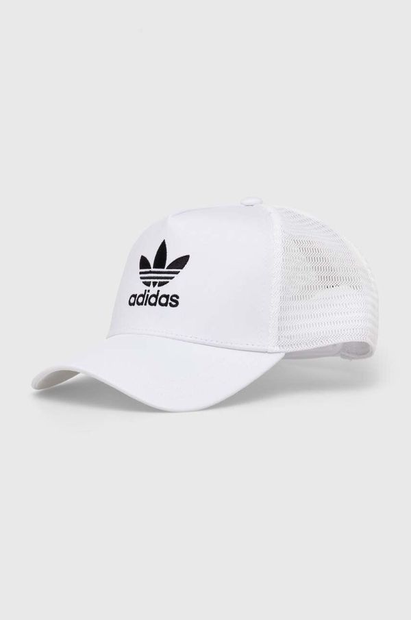 adidas Originals Kapa sa šiltom adidas Originals boja: bijela, s aplikacijom, IS3015